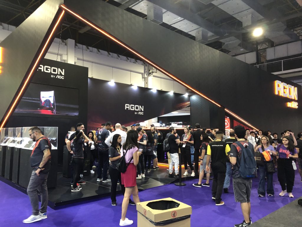 Agon by AOC presente na BGS 2022